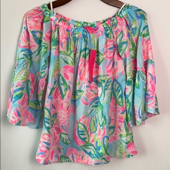 Lilly Pulitzer Nevie Top - Picture 2 of 7
